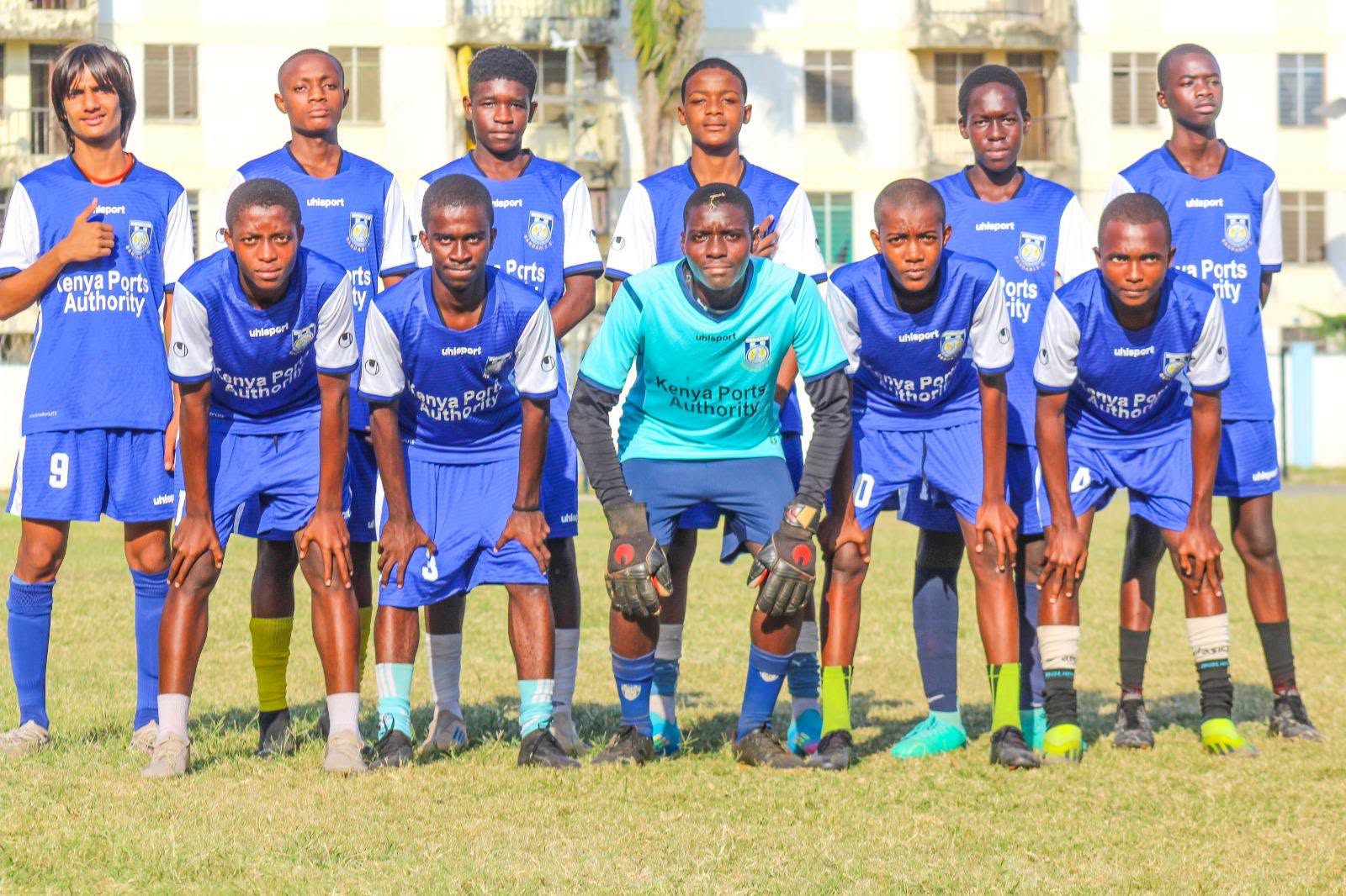 Bandari Youth FC training atmosphere